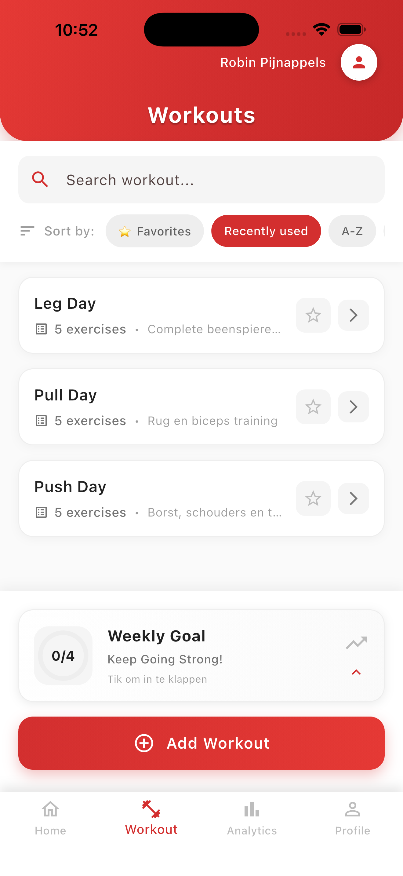 WeightMate Screenshot 3